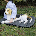 Miniatyrbilde 10 av 11: Vanntett sovematte for hunder med oppbevaringspose 80x70cm Black