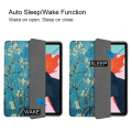 Miniatyrbillede 9 af 9: Apple iPad Air (2020) (2022) Trifoldet stativ-tabletetui - Træ Multicolor
