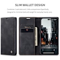 Miniatyrbillede 5 af 11: CASEME Retro tegnebog taske til iPhone 14 Pro - sort Black