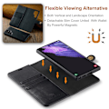 Pikkukuva 3 / 8: DG.MING Samsung Galaxy S24 Ultra irrotettava 2-in-1-lompakkokuori Black