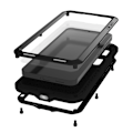 Miniatyrbillede 5 af 11: Samsung Galaxy S25 Case Panserbeskyttelse Case Shell + hærdet glas Black