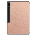 Miniatyrbild 2 av 7: För Samsung Galaxy Tab S10 Ultra Stativfodral Stötsäkert med Pennhållare - Guld Grön