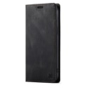 Pikkukuva 6 / 7: AUTSPACE A01 Retro lompakkokotelo iPhone 13 Pro - musta Black