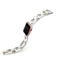 Miniatyrbilde 4 av 7: Silikon klokkerem til Apple Watch 4 44mm, 3/2/1 42mm - grå kamuflasje Multicolor