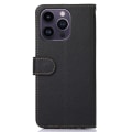 Miniatyrbillede 6 af 6: KHAZNEH Telefoncover til iPhone 15 Pro - Sort/Rød Black