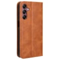 Pikkukuva 2 / 7: Lompakkoteline Käännettävä puhelinkotelo Samsung Galaxy A15 Brown