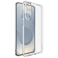 Miniatyrbillede 1 af 7: IMAK UX-5-serie TPU mobiltelefoncover til Samsung Galaxy S25 Edge Transparent