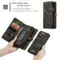 Pikkukuva 4 / 11: CASEME iPhone 13 Pro 2-in-1 Wallet Phone Shell - Black Black