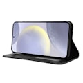 Pikkukuva 3 / 7: Lompakkoteline Käännettävä puhelinkotelo Samsung Galaxy S24 - musta Black