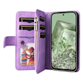 Miniatyrbillede 6 af 9: KT Multi-Function Series-5 Til Pixel 8a Telefontaske Purple