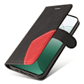 Miniatyrbillede 2 af 9: Til Xiaomi 14 KT-serie-1 dobbeltfarve tegnebog Black