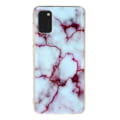 Pikkukuva 1 / 4: Marble Pattern IMD TPU Soft Back Case for Samsung Galaxy A41 - Style D Black