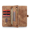 Miniatyrbillede 10 af 11: iPhone 11 Pro Max CASEME Split Wallet Case - Brown Brown