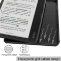Pikkukuva 3 / 9: Kobo Libra Colour Kotelo PU Nahka + TPU E-Reader Suoja Red