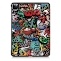 Miniatyrbillede 3 af 8: Trifoldet etui til iPad Pro 11 (2020)/(2018) - Graffiti Black