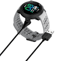 Miniatyrbilde 4 av 7: For Coros Pace Pro Smartwatch Ladekabel 1m USB-A Lader Black