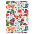 Miniatyrbild 7 av 10: Apple iPad 10.9 2022 Slim fit tri-fold fodral - Butterfly multifärg