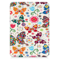 Miniatyrbillede 7 af 10: Trifoldet stativetui til iPad 10.9 (2022) Tabletcover - Sommerfugl Multicolor