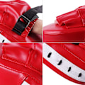 Miniatyrbillede 2 af 10: WOSWEIR 2 stk Boksning Karate Taekwondo Muay Thai Mitsar udstyr Mitsar Pads Red