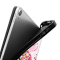 Miniatyrbild 4 av 9: Apple iPad Air (2020) (2022) Slim fit tri-fold fodral - Beautiful Girl multifärg