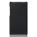Pikkukuva 2 / 9: Tri-fold Stand Case for Lenovo Tab 7 Essential Wifi (NOT LTE/4G) Black