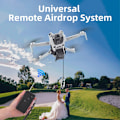 Miniatyrbillede 9 af 11: Drone Droner Throw Move Leave Airdrop system fjernbetjening Black