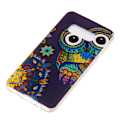 Miniatyrbild 3 av 5: MTK Samsung Galaxy S10e TPU - Owl Pattern Svart