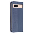 Miniatyrbillede 2 af 6: BINFEN COLOR Til Google Pixel 8a Etui PU Læder Telefoncover Dark blue