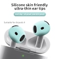 Miniatyrbilde 2 av 11: For AirPods 4 ørepropper Sklisikkert silikonetui Ørepropper Ørepropper - Gul Yellow