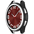 Miniatyrbild 4 av 8: TPU Skal Fodral För Samsung Galaxy Watch6 47mm Full Coverage Svart