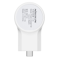Pikkukuva 4 / 10: NILLKIN Xiaomi Watch S1 Pro Type-C -pistokkeelle Langaton älykellon lataustelakka White