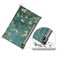 Pikkukuva 7 / 11: Kolmen taittotelineen älykotelo Samsung Galaxy Tab S7 FE/Tab S7 Plus/Tab S8+ -puhelimelle Multicolor