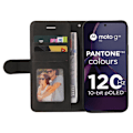 Miniatyrbilde 10 av 10: For Motorola Moto G84 KT Series-1 To-fargets Black