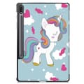 Miniatyrbilde 2 av 9: Tri-fold Smart-etui med stativ for Samsung Galaxy Tab S10+ (S10 Plus) Multicolor