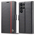 Miniatyrbillede 1 af 5: LC.IMEEKE Pung Taske til Samsung Galaxy S24 Ultra - Sort Black