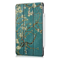 Pikkukuva 4 / 8: Apple iPad Pro 11 (2020) Slim fit tri-fold fodral - Peach Blossom Green