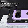 Pikkukuva 5 / 7: Google Pixel 9 / Pixel 9 Pro sormenrengasjalustan hybridikotelo Purple