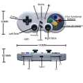 Miniatyrbillede 2 af 9: Kompatibel med Nintendo Switch Pro Wireless Gamepad Controller Grey