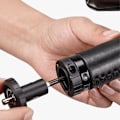 Miniatyrbillede 4 af 7: KONG Cykelnøgle lås zinklegering lås Kabel til cykel scooter mm Black