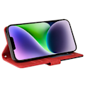 Miniatyrbillede 7 af 9: Til iPhone 15 Plus KT Series-1 Dobbeltfarvet etui Red