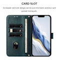 Pikkukuva 2 / 9: Motorola Edge 60 5G / 60 Fusion 5G Suojakotelot Lompakko Teline Retrokuvio Nahkainen Green