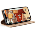 Miniatyrbillede 5 af 8: CASEME Retro tegnebog taske til iPhone 15 Pro Max - Brun Brown