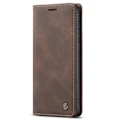 Miniatyrbillede 2 af 6: CASEME Retro Wallet Case for Samsung Galaxy A33 5G - Coffee Brown
