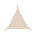 Triangulära solsegel / segelduk Beige S Beige S Beige