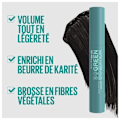 Miniatyrbillede 6 af 6: MAYBELLINE New York Mousse Mascara Green Edition Mega - 03 Brownish Black Brun