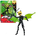 Miniatyrbillede 1 af 4: BANDAI Miraculous Ladybug - Mini-dukke 12 cm: Cat Noir og hans udstyr sort
