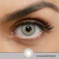 Miniatyrbillede 1 af 2: Farvede Linser – Dream Series – 12 Månader – Glacier Gray Glacier gray