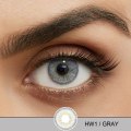 Pikkukuva 2 / 4: Värilliset piilolinssit – Hollywood Series – 12 kuukautta – Harmaa Gray