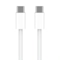 Miniatyrbillede 3 af 5: iPhone 15 Hurtiglader 1 METER - USB-C til USB-C - HVID hvid