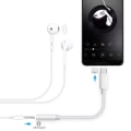 Miniatyrbillede 4 af 6: iPhone 15/16 USB-C til 3.5mm Adapter - HVID hvid